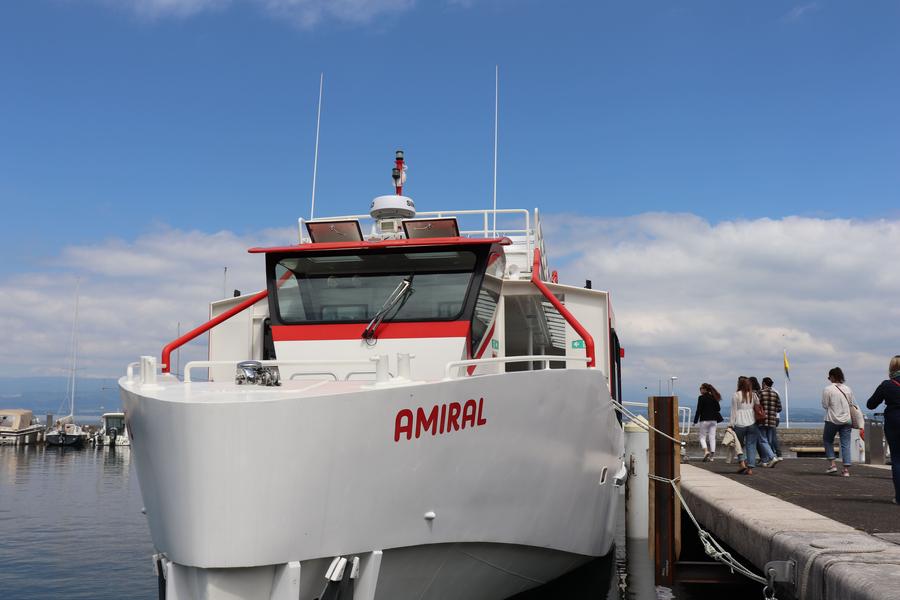 Croisière commentée de Thonon en bateau hybride l