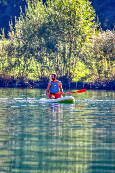 Initiation au Paddle sur le Lac Bleu