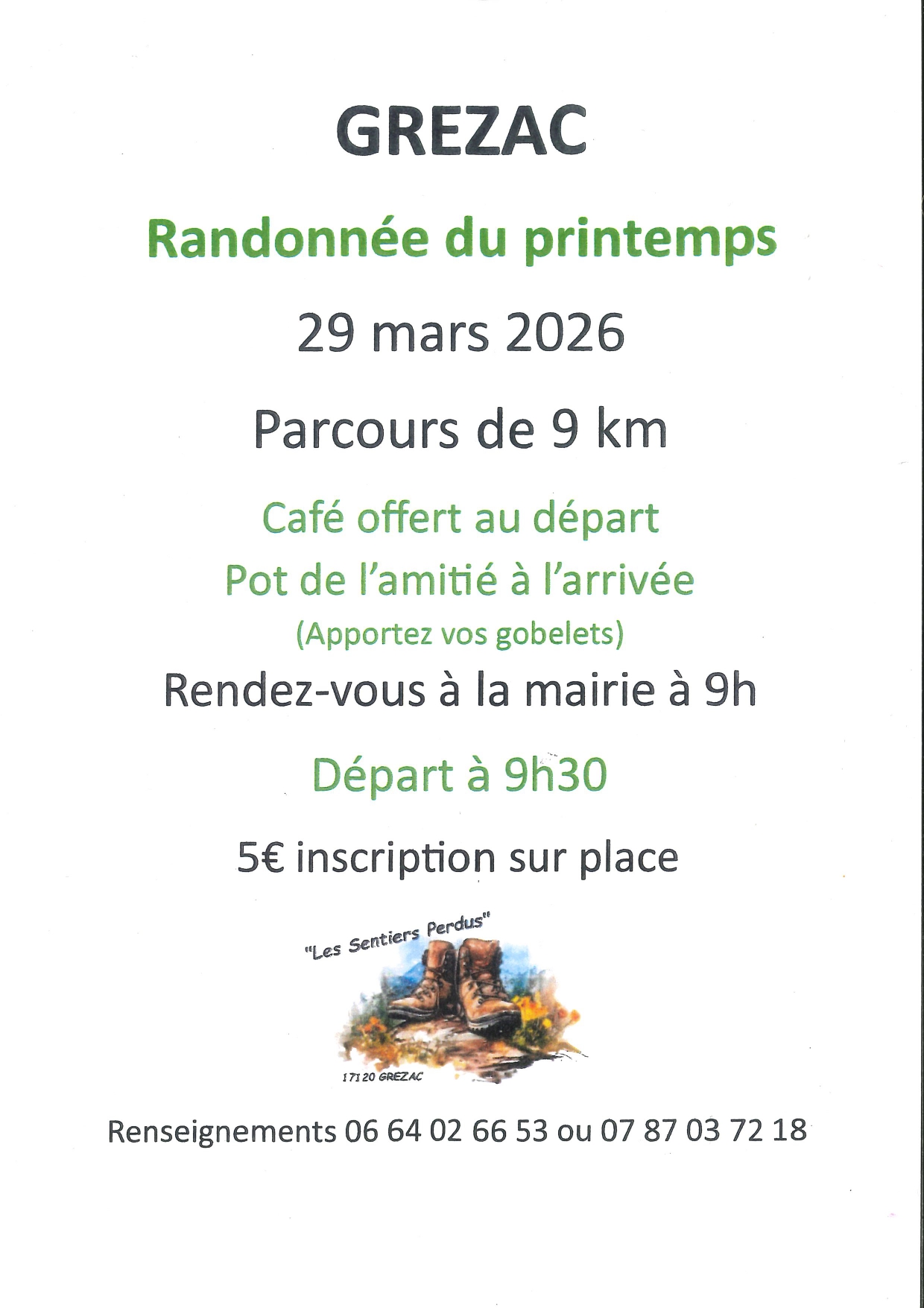 Randonnée du printemps