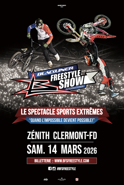 Blackliner Freestyle show | Zénith d'Auvergne