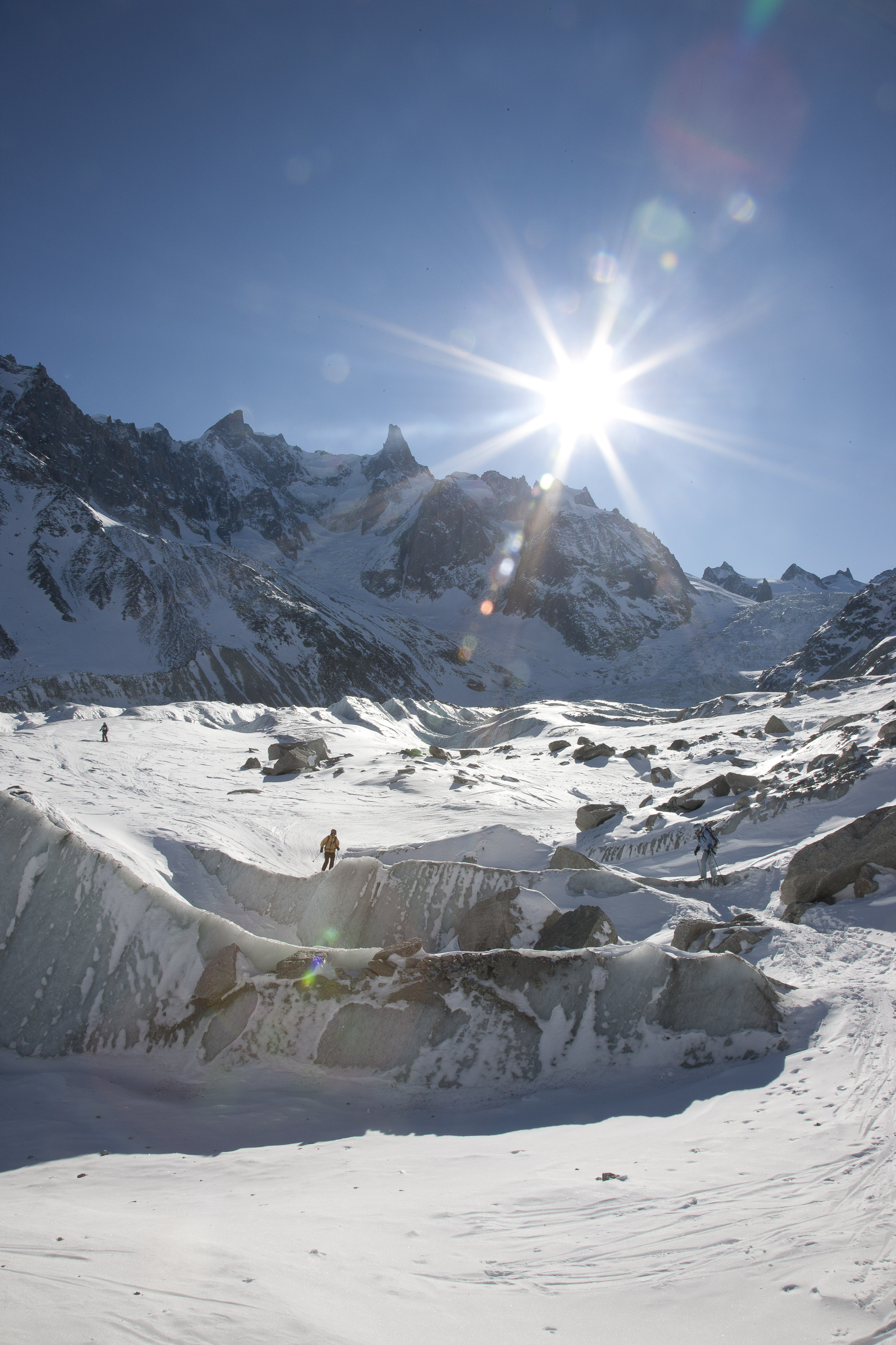 Ski sur glacier