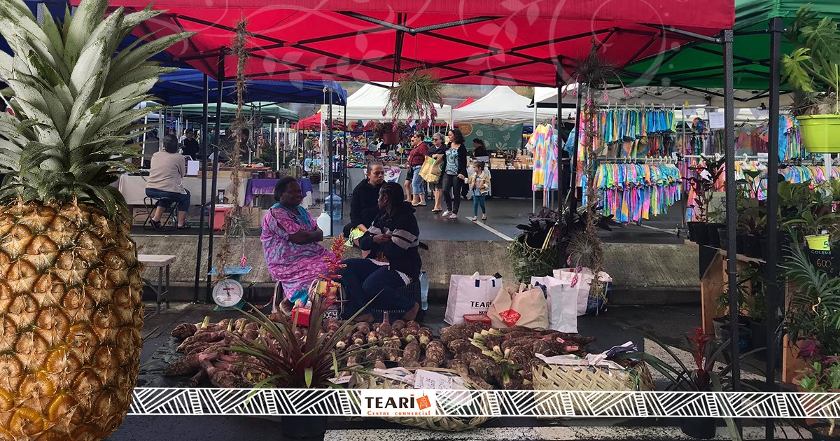 Grand marché de Téari sur Koné