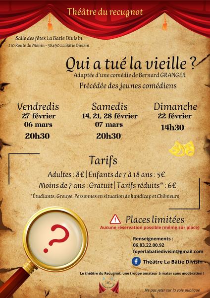 Théâtre à La Bâtie-Divisin