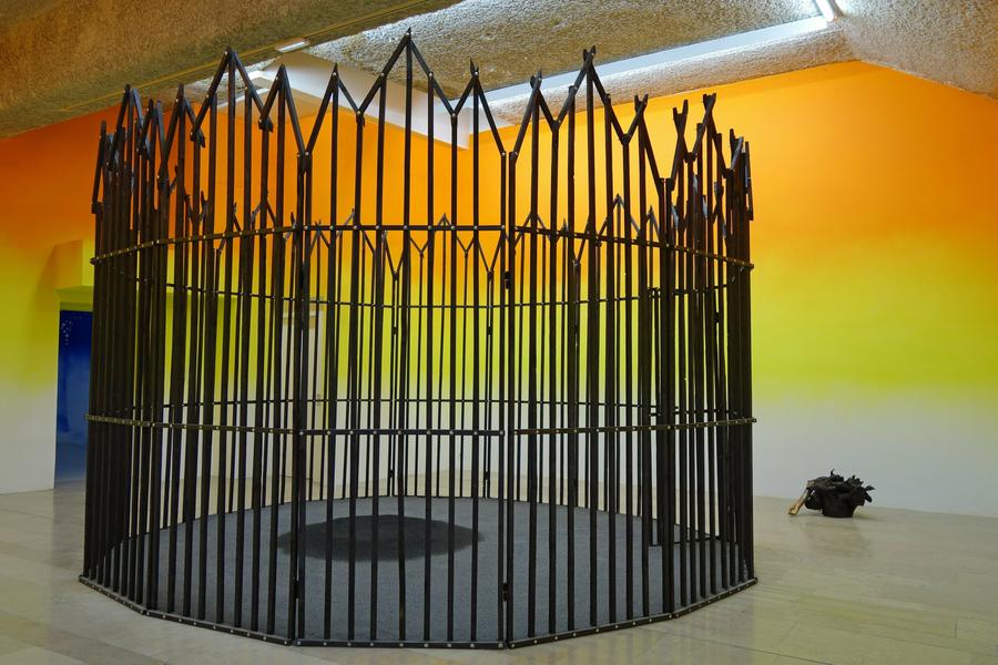 Vue de l'exposition de Romuald Jandolo