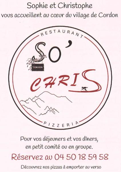 Restaurant le So'Chris_Cordon