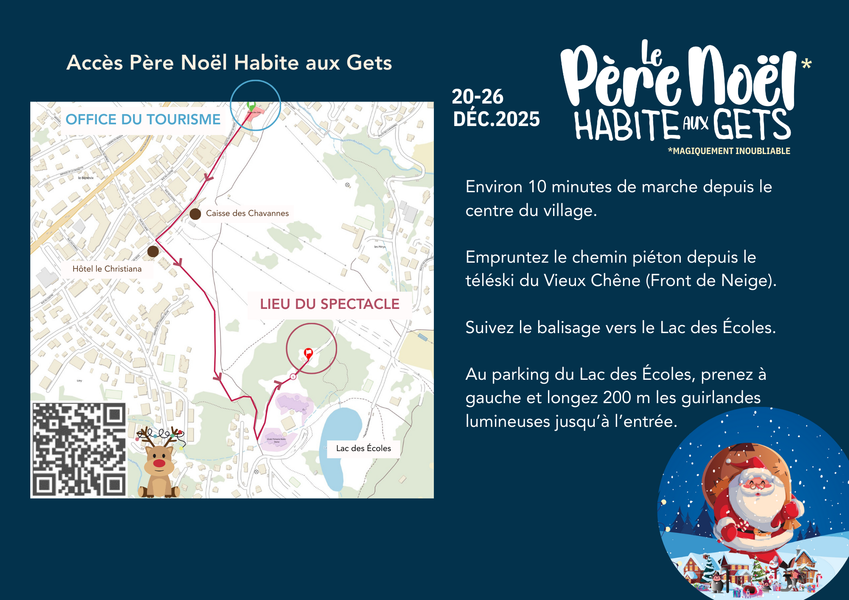 De kerstman woont in Les Gets_Les Gets
