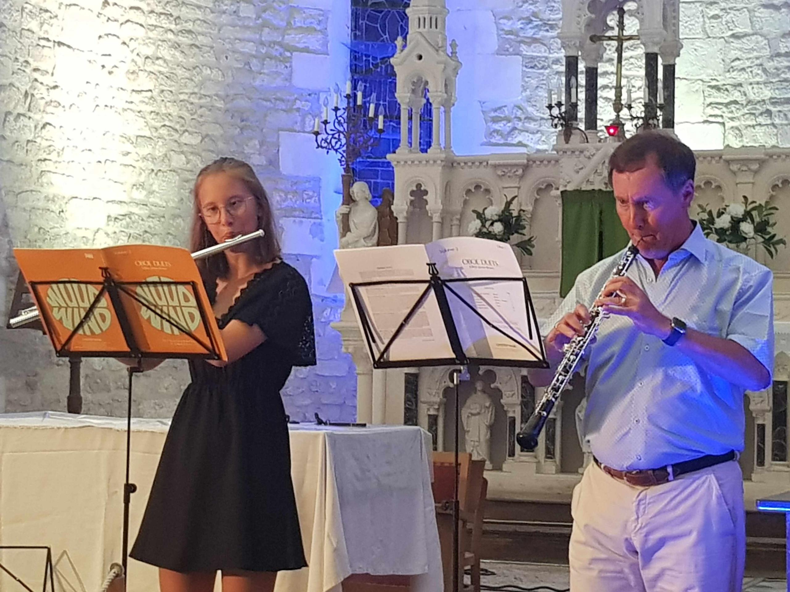 Concert Orgue, Hautbois et Flûte Traversière