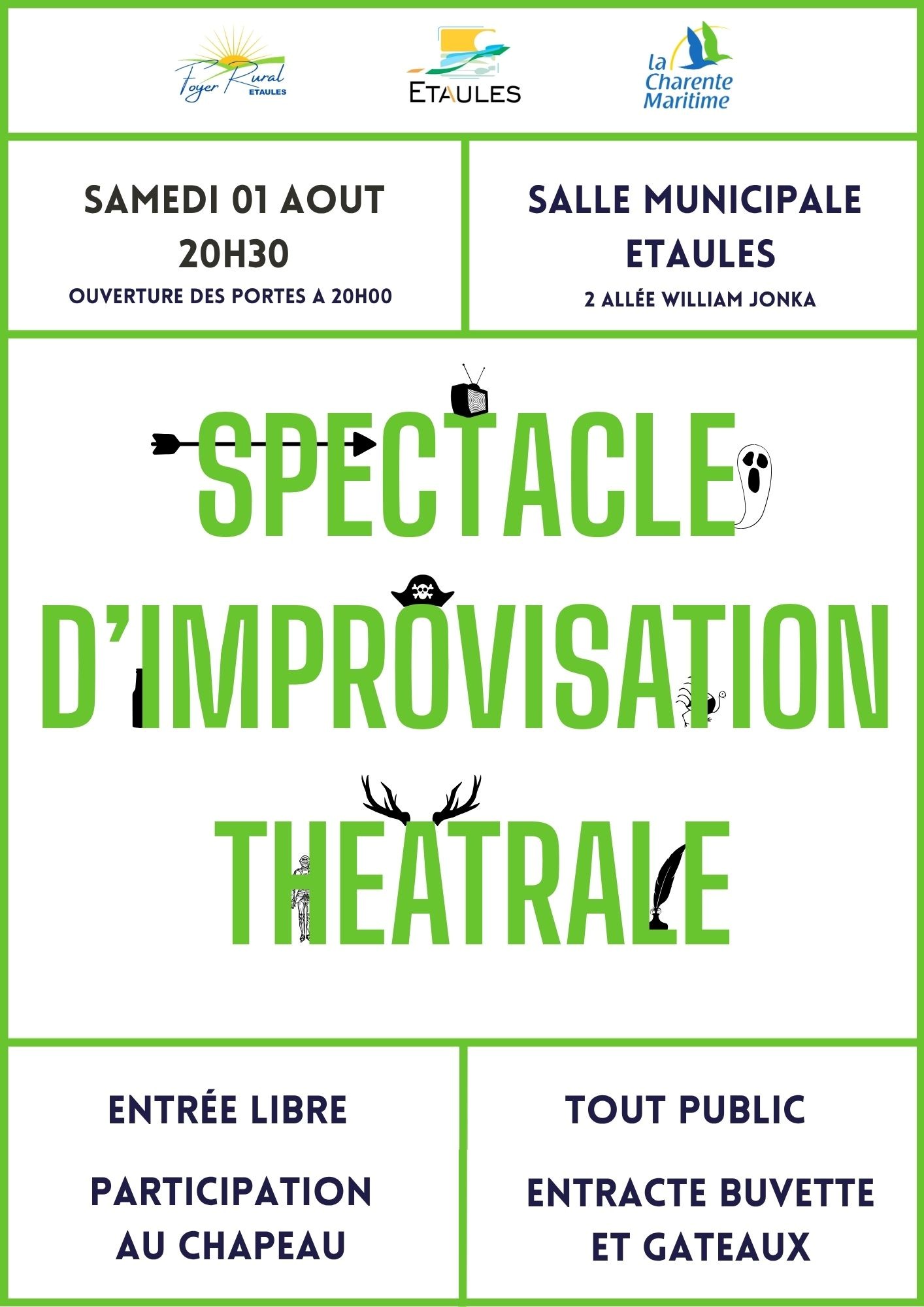 Spectacle d’improvisation théâtrale