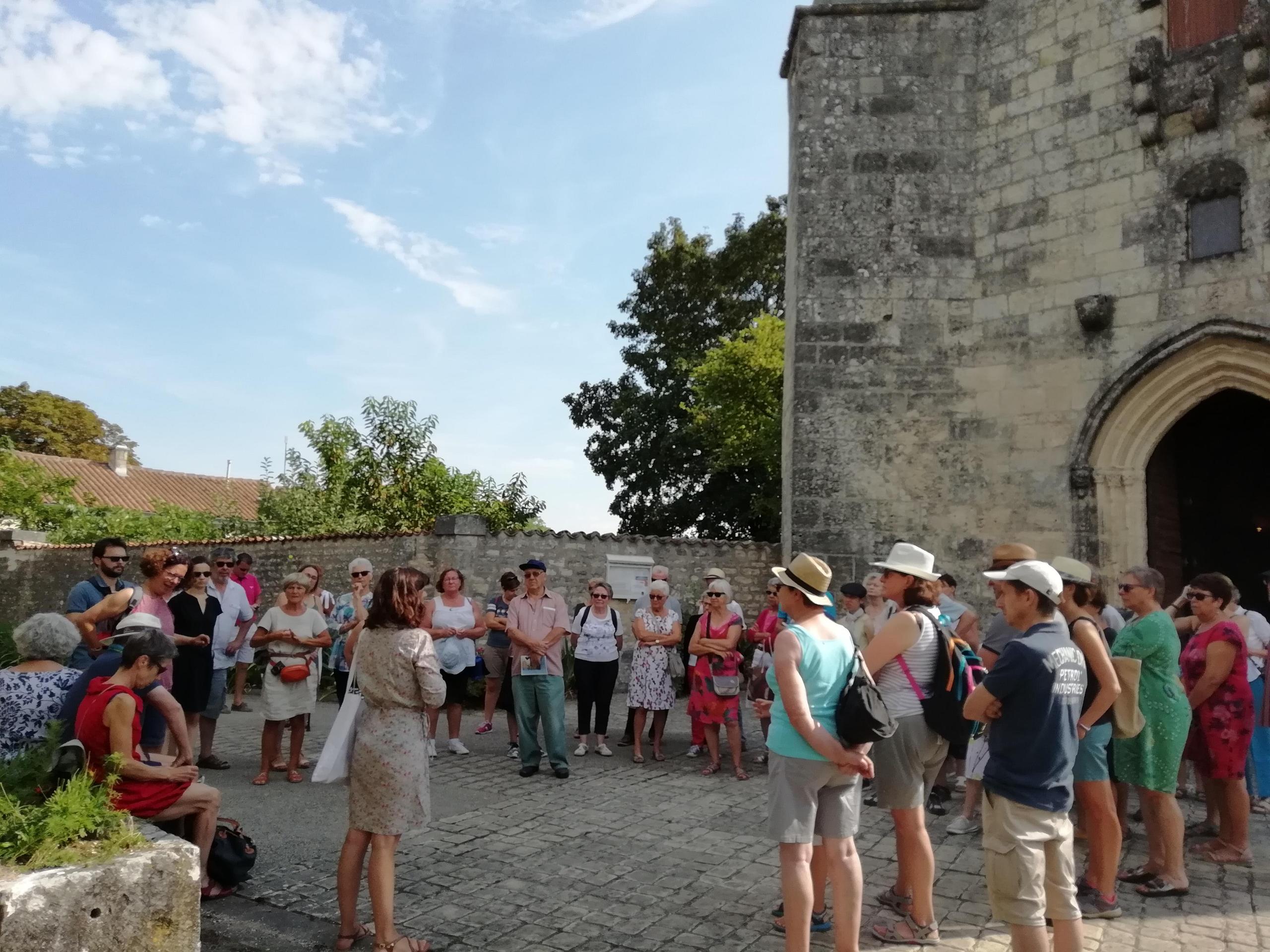 Visite commentée du bourg d'Echallat