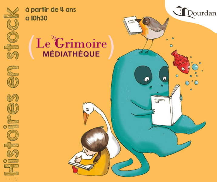 HISTOIRES EN STOCK, pour les enfants à partir de 4 ans
