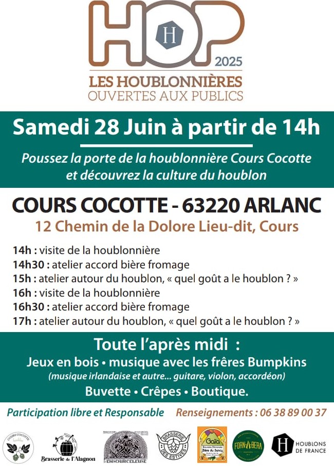Portes ouvertes des houblonnières // Arlanc