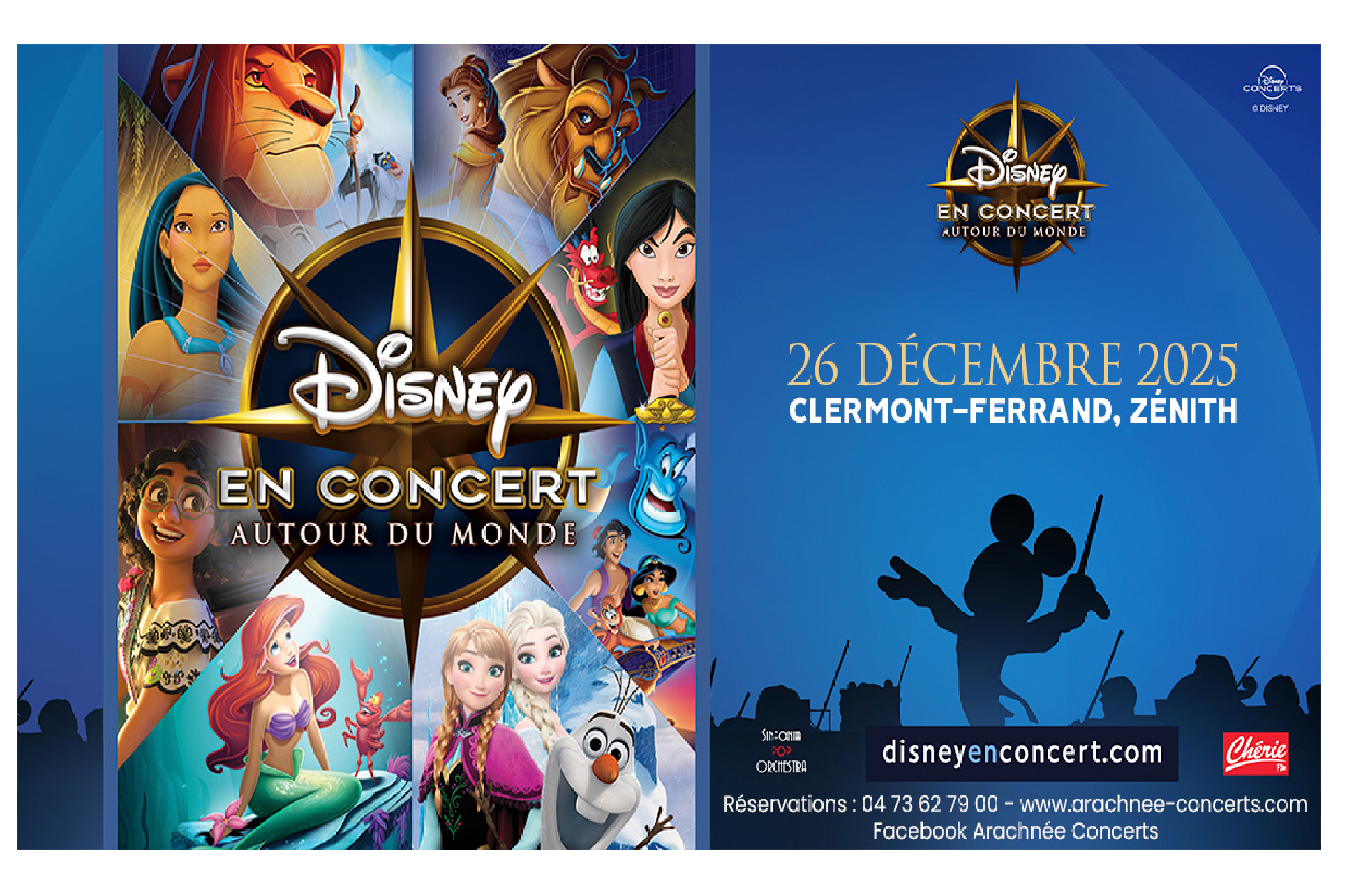 Disney en concert : Autour du monde | Zénith d'Auvergne