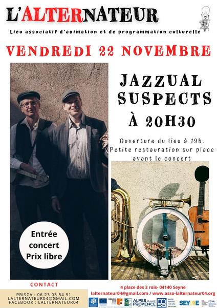 Concert Jazzual Suspects à l