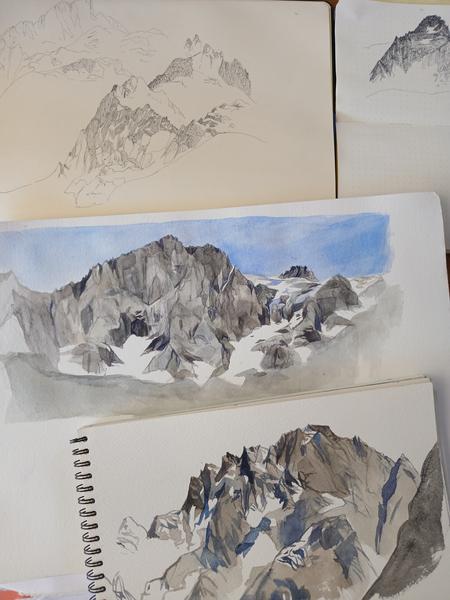 Aquarelle naturaliste - Festival du Film Nature_Saint-Gervais-les-Bains