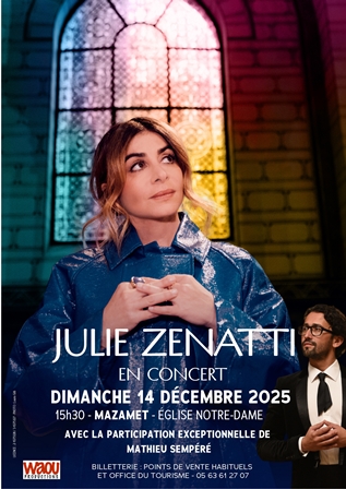 Affiche_Julie Zenatti_Mazamet