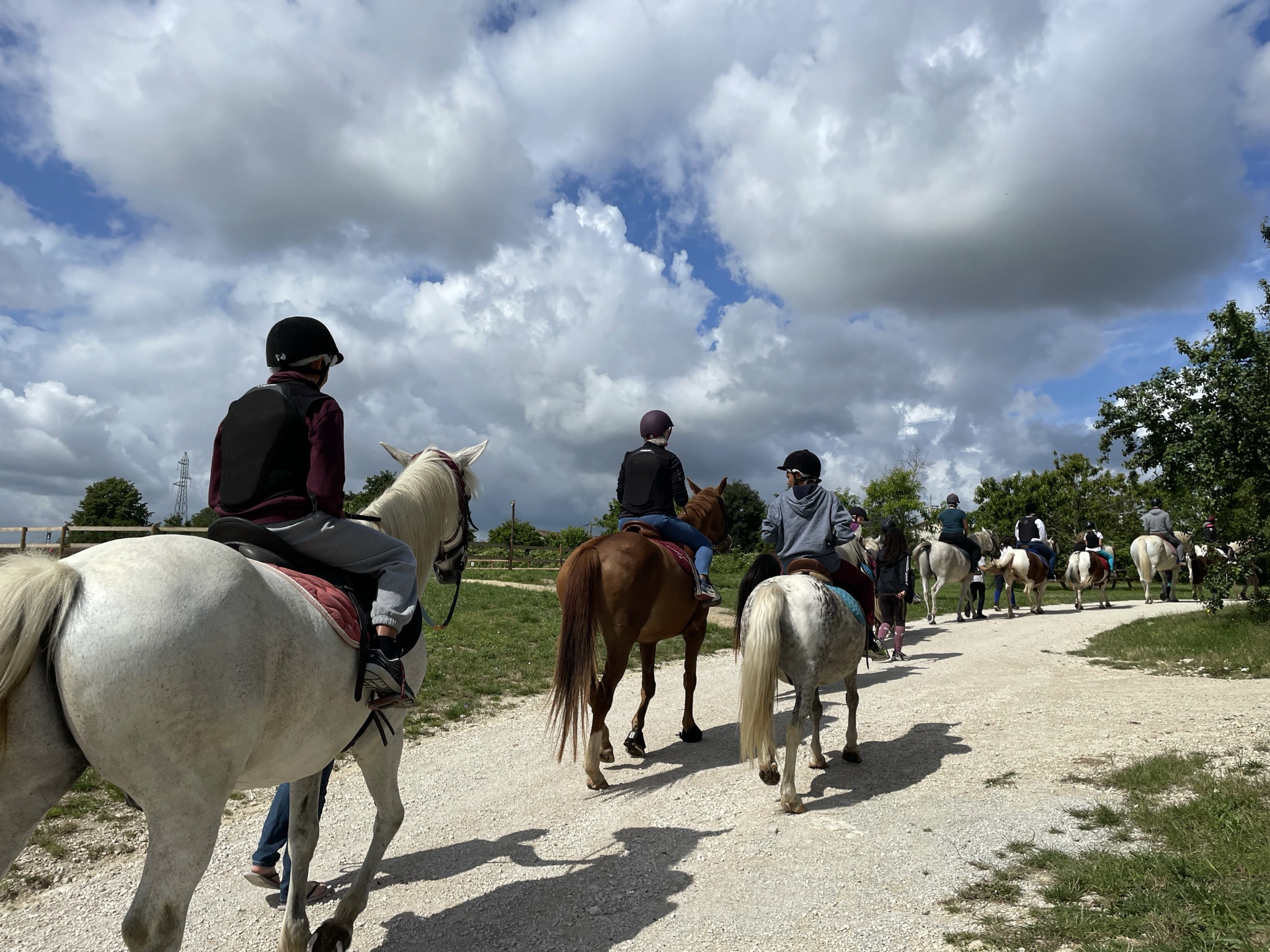 Balade à cheval en famille ou entre amis