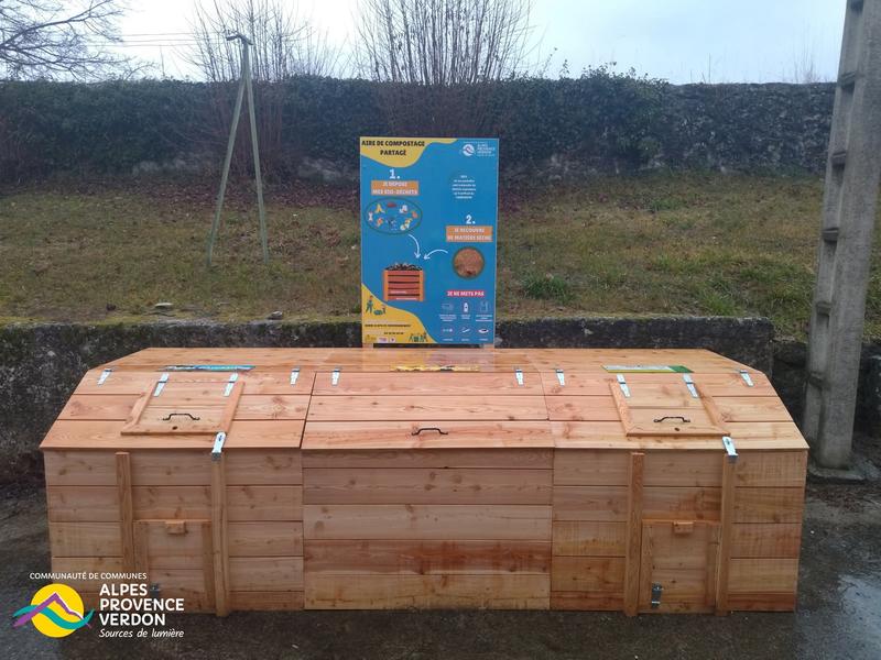 Site de compostage  Résidence Notre Dame_Castellane