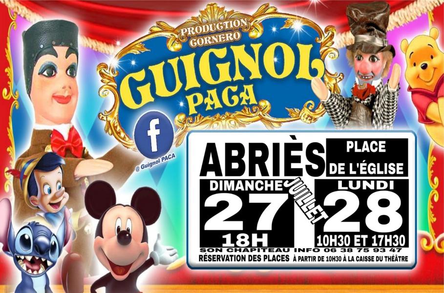 Spectacle de Guignol_Abriès-Ristolas