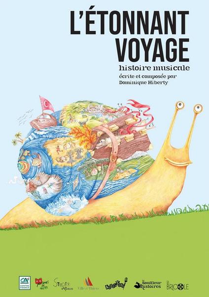 Les P'tits Montagnards : Spectacle L'étonnant voyage