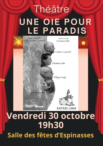 Théâtre Une oie pour le paradis