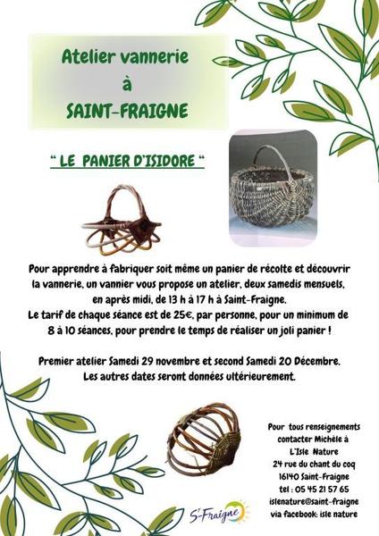 Atelier vannerie
