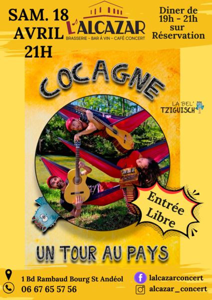 Cocagne à l'Alcazar_Bourg-Saint-Andéol