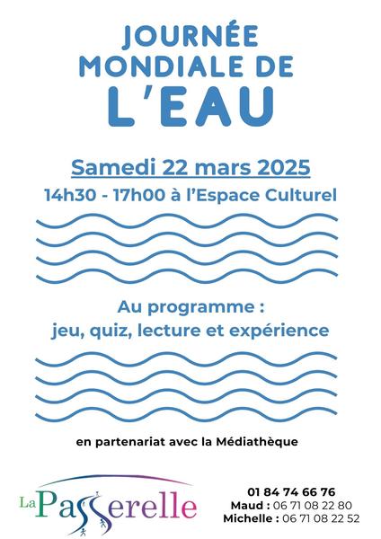 Journée Mondiale de l'eau