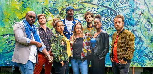 Les nocturnes de l'été : KOMPA DOUDOU CHERI . MUSIQUE TROPICALE DES ÎLES_Saint-Romain-en-Gal