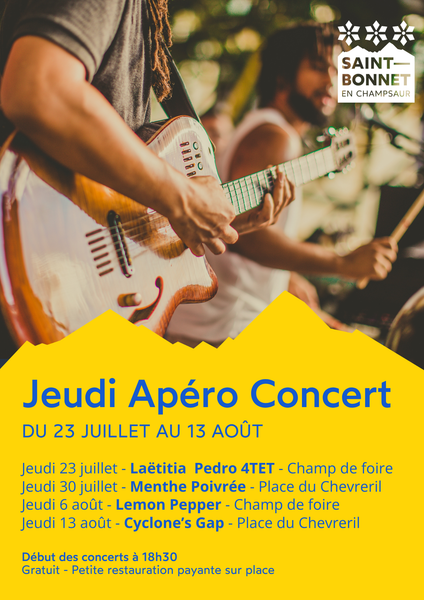 Apéro-concert du jeudi