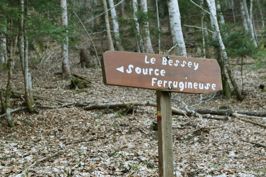 Balade source ferrugineuse