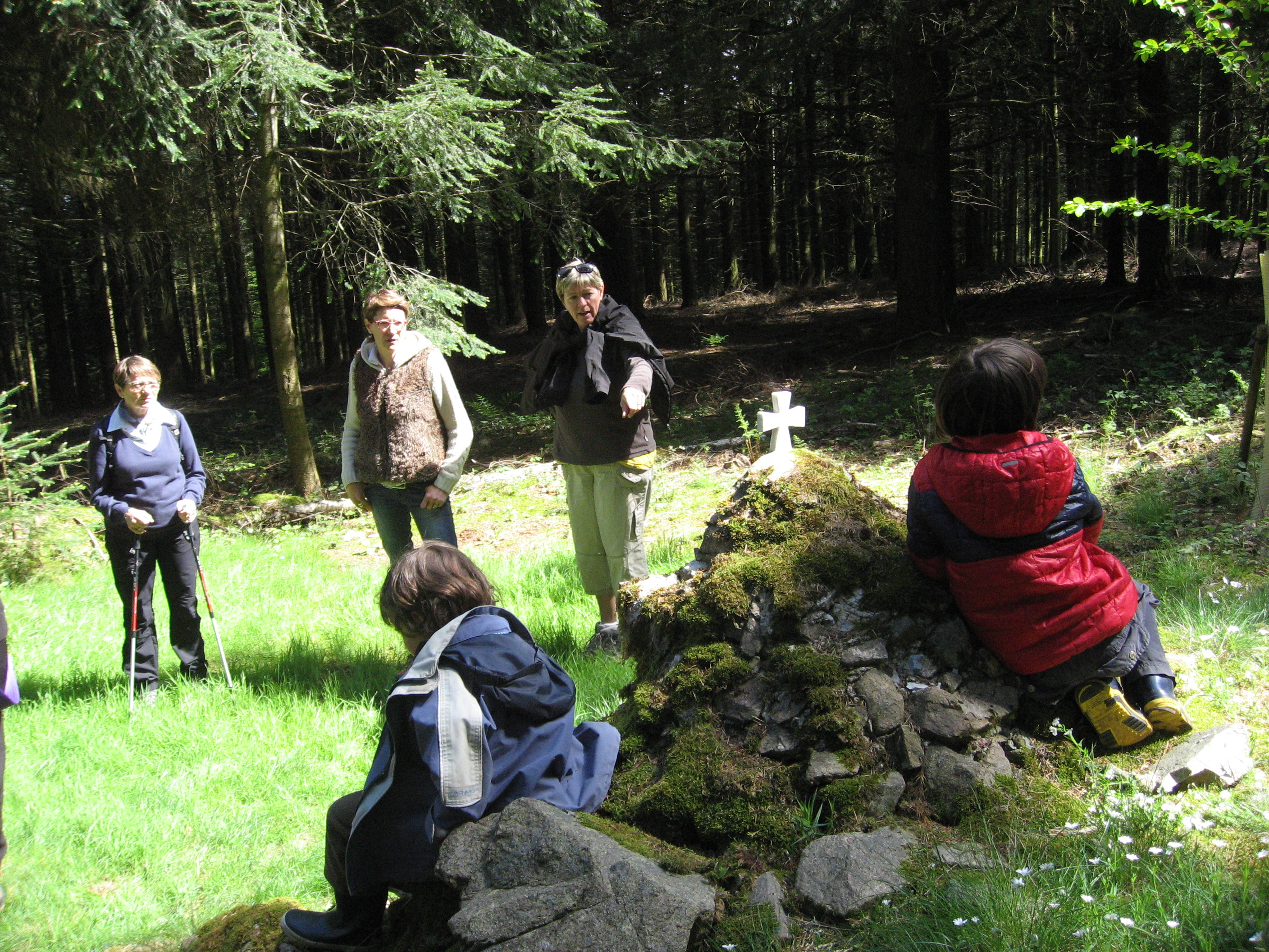 Oratoire dans les bois de St Appolinaire