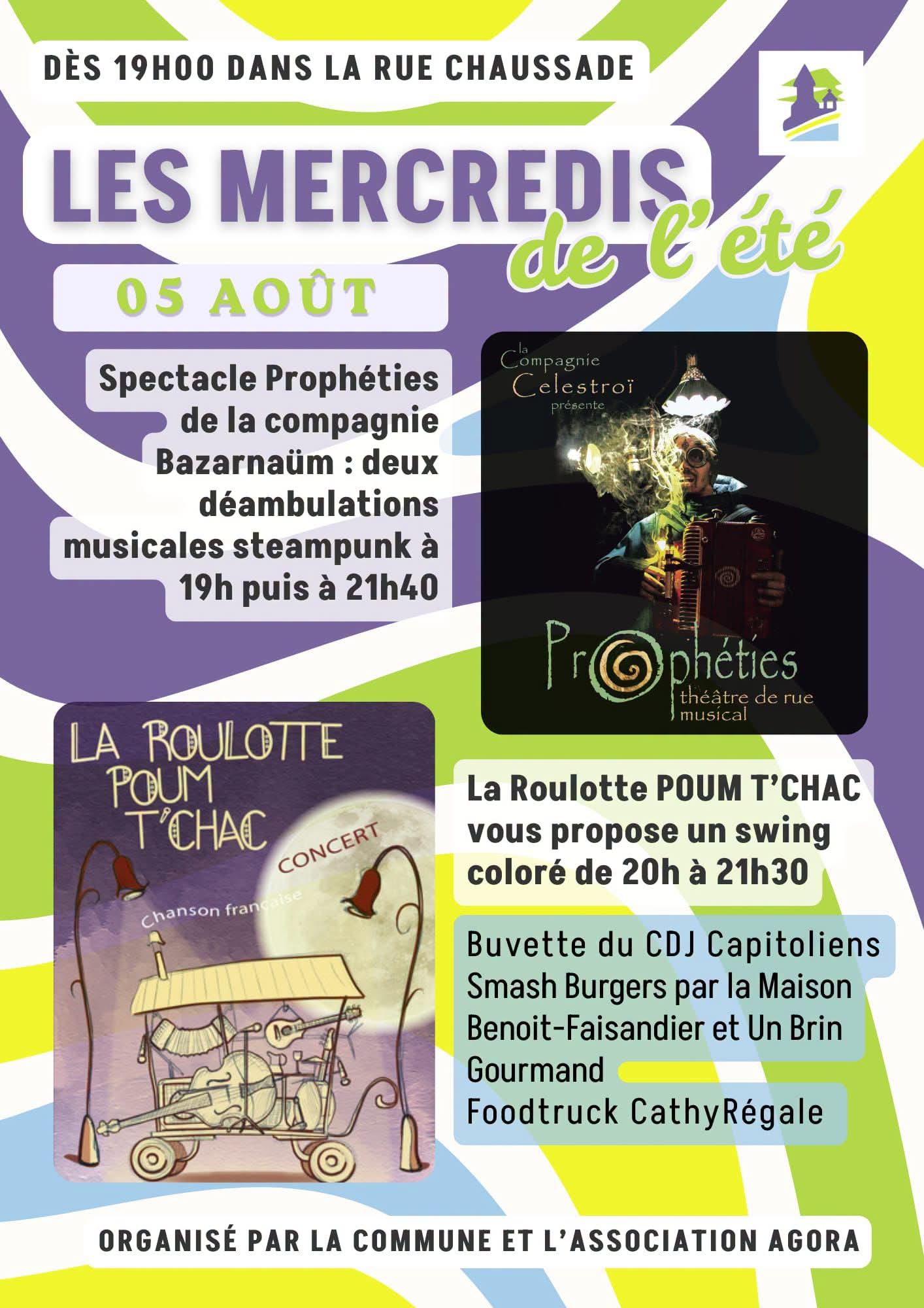 Les mercredis de l'été: concert
