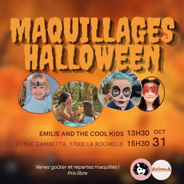 Animation - Atelier Maquillage Halloween