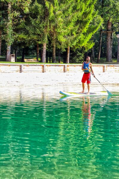 Initiation au Paddle sur le Lac Bleu