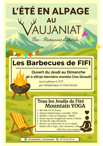 Mountain Yoga - Le Vaujaniat