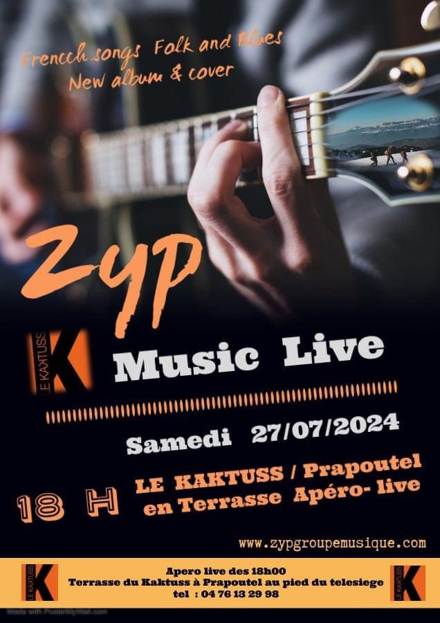 Concert de ZYP - restaurant Le Kaktuss
