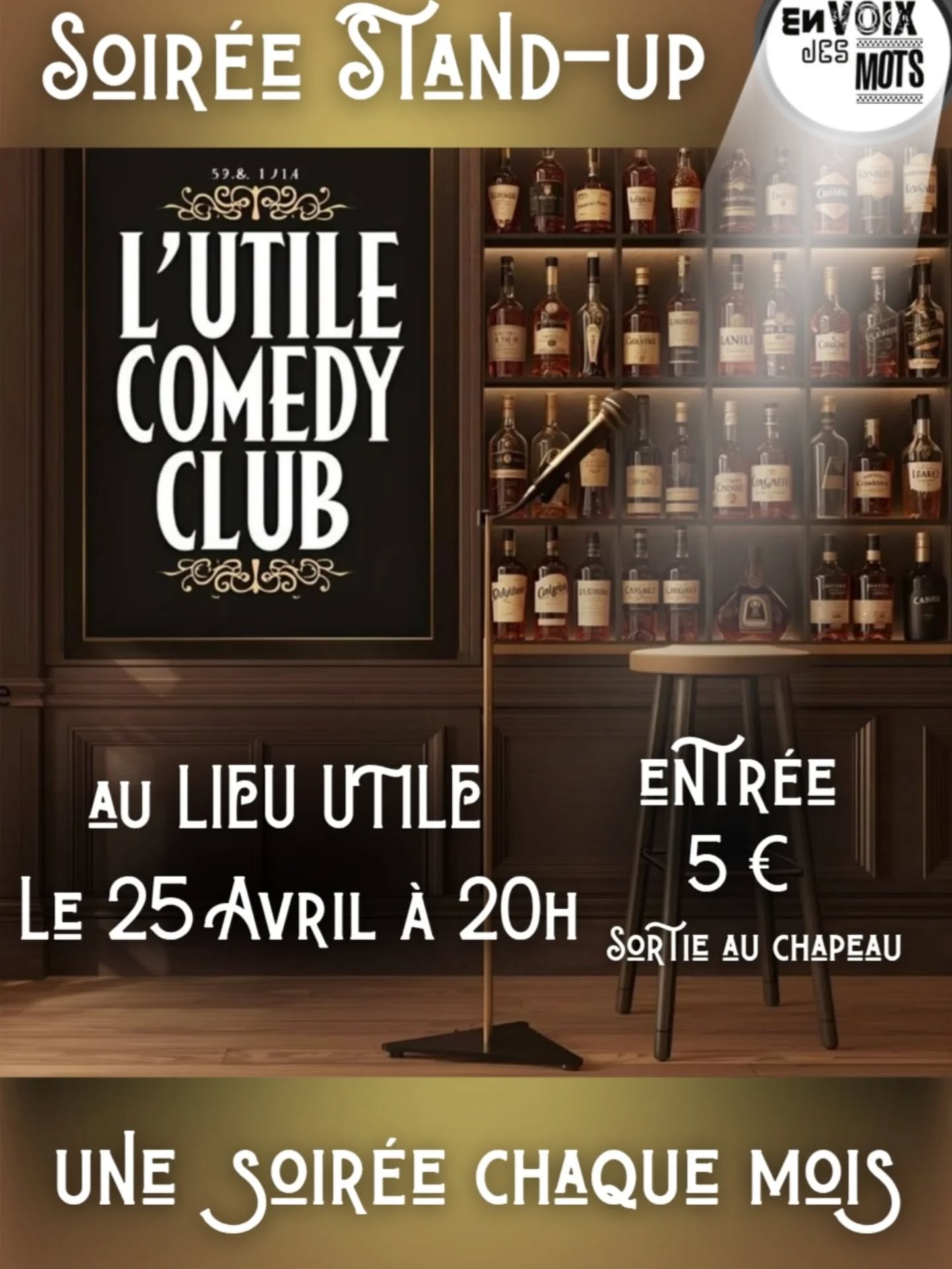 Soirée stand-up - L'Utile comedy club