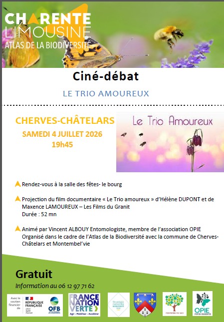 Ciné-débat Le trio amoureux