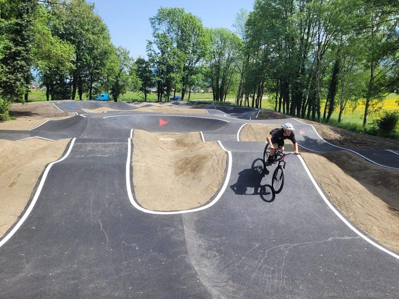 Pumptrack Camp de base du Lac saint-Clair_Valgelon-La Rochette