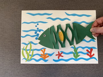 Atelier : Poisson accordéon