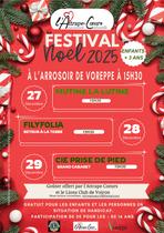Affiche festival de noël
