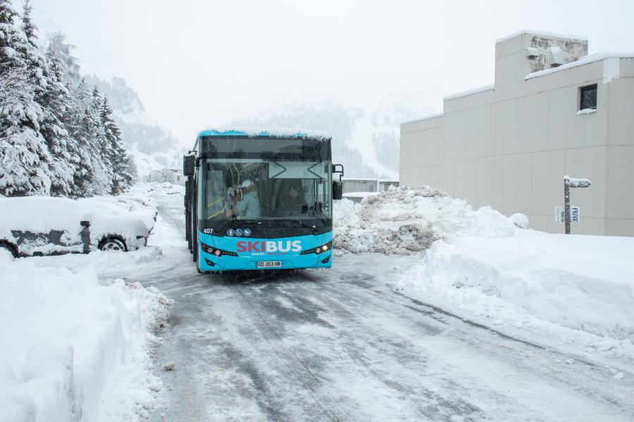 Shuttle stop - 10 Gérâts chairlifts