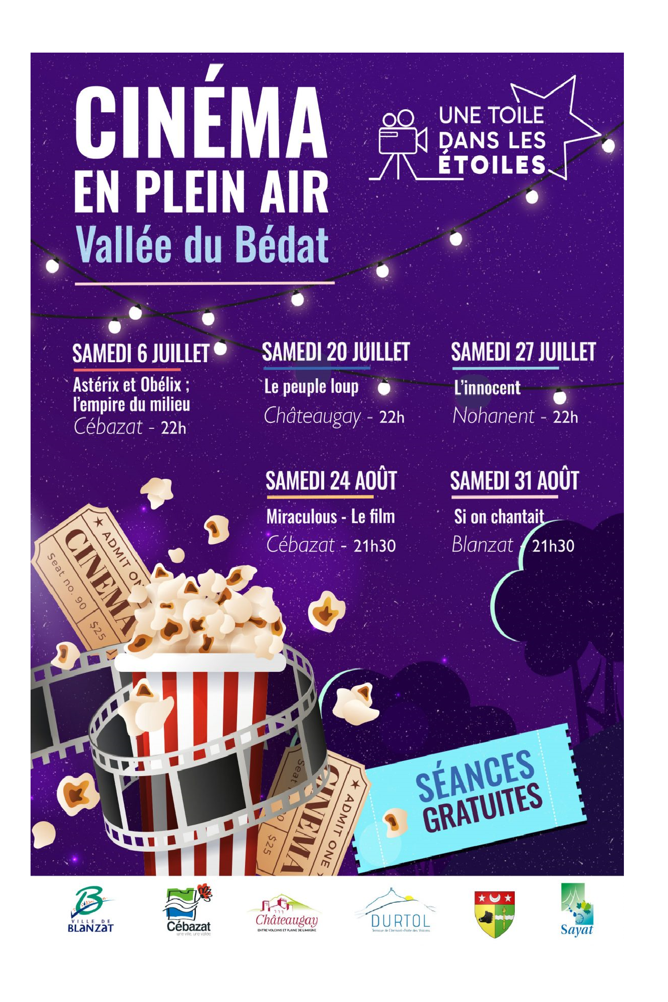 Ciné Plein Air : L’Innocent | Mairie de Nohanent