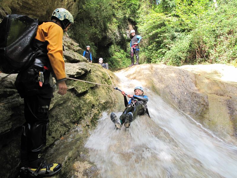 Canyoning au Grenand