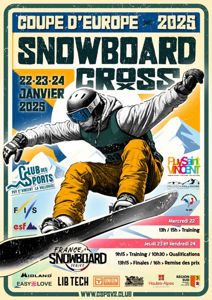 Coupe d'Europe de snowboard_Puy-Saint-Vincent
