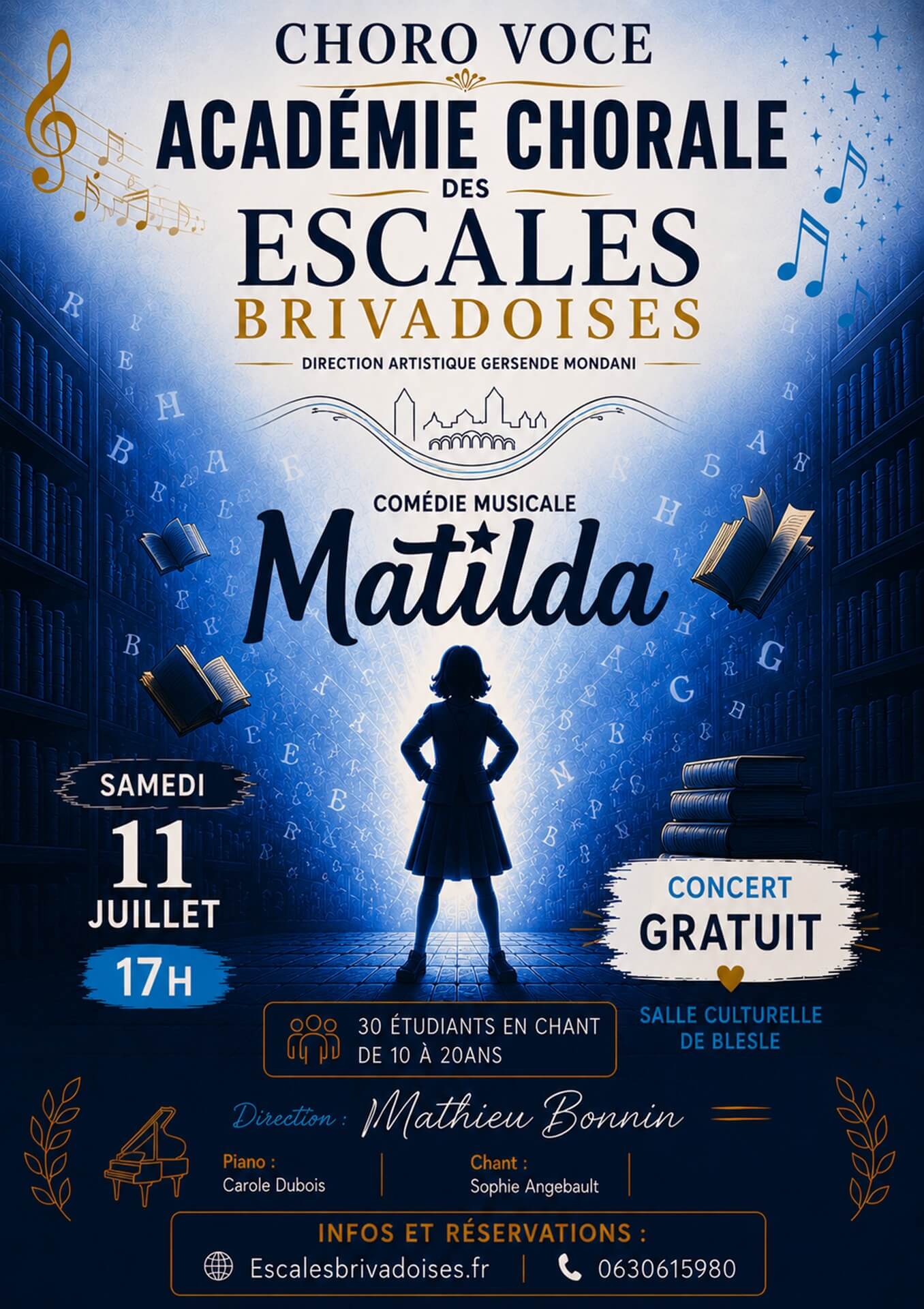 Choro voce  - "Matilda" Académie Chorale des Escales Brivadoises