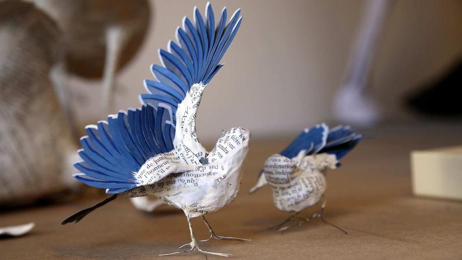 Atelier enfant sculpture de papier