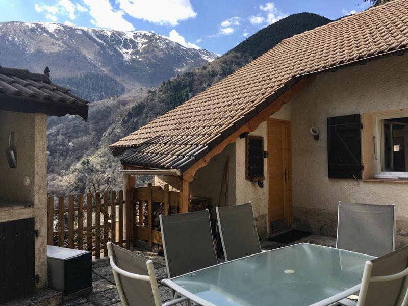 terrasse vue montagne