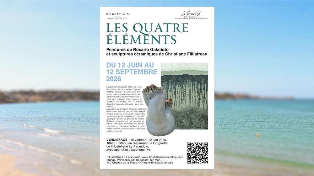 Exposition : Les quatre éléments Farandole Sanary