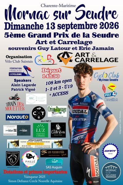 Course Cycliste 5ème GP de la Seudre "souvenir Guy Latour"